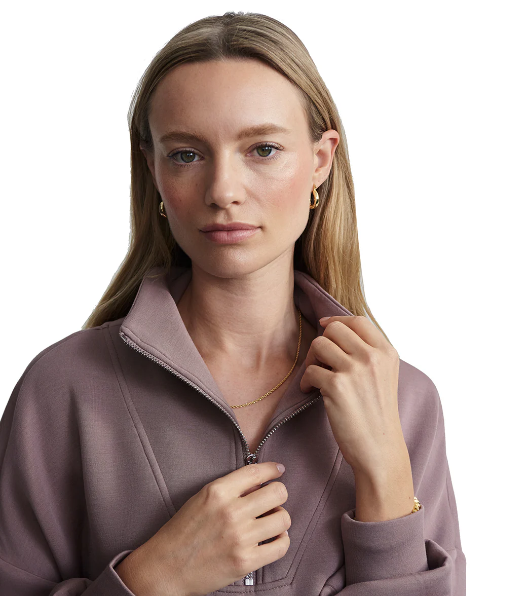 Varley Hawley Half Zip Sweatshirt - Image 76