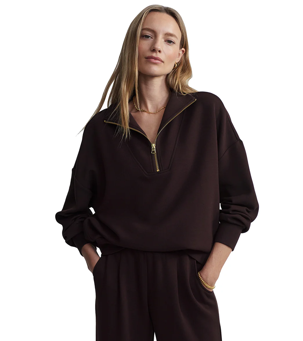 Varley Hawley Half Zip Sweatshirt - Image 84