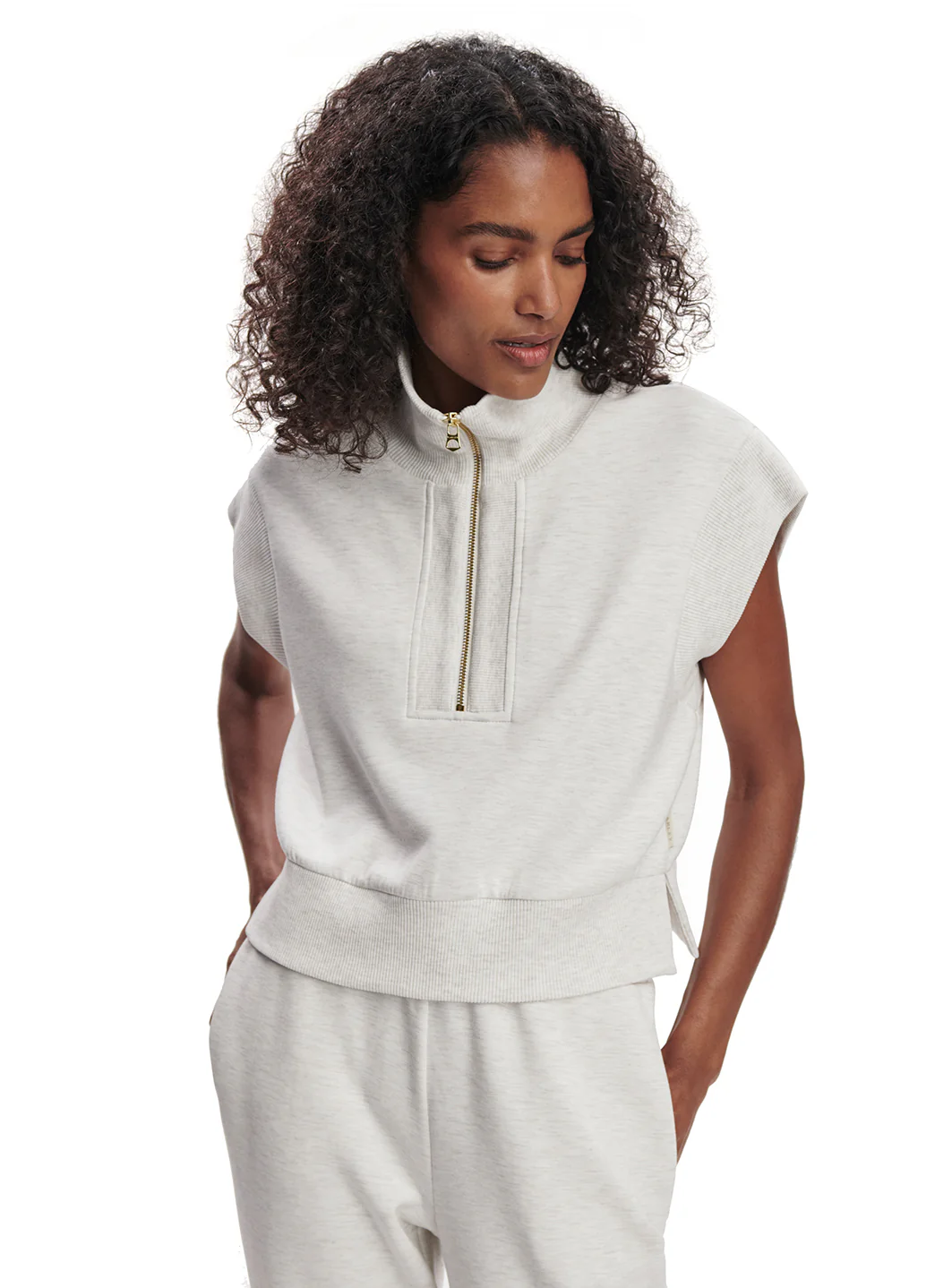 Varley Kelly Half Zip Sweater Top - Image 14