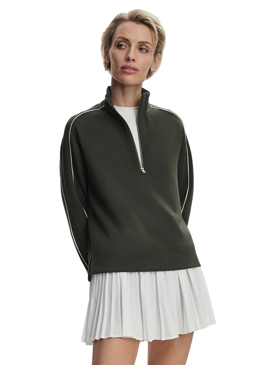 Varley Kirsi Half Zip Midlayer Sweater - Image 13