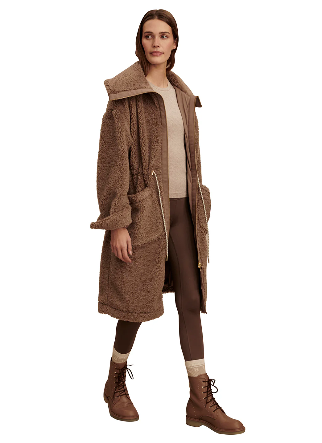 Varley Logan Sherpa Coat - Image 5
