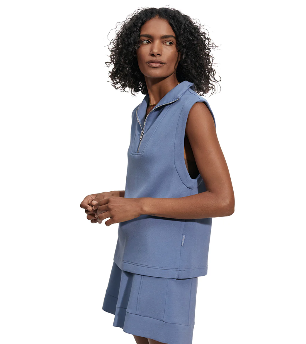 Varley Magnolia Half Zip Tank - Image 8