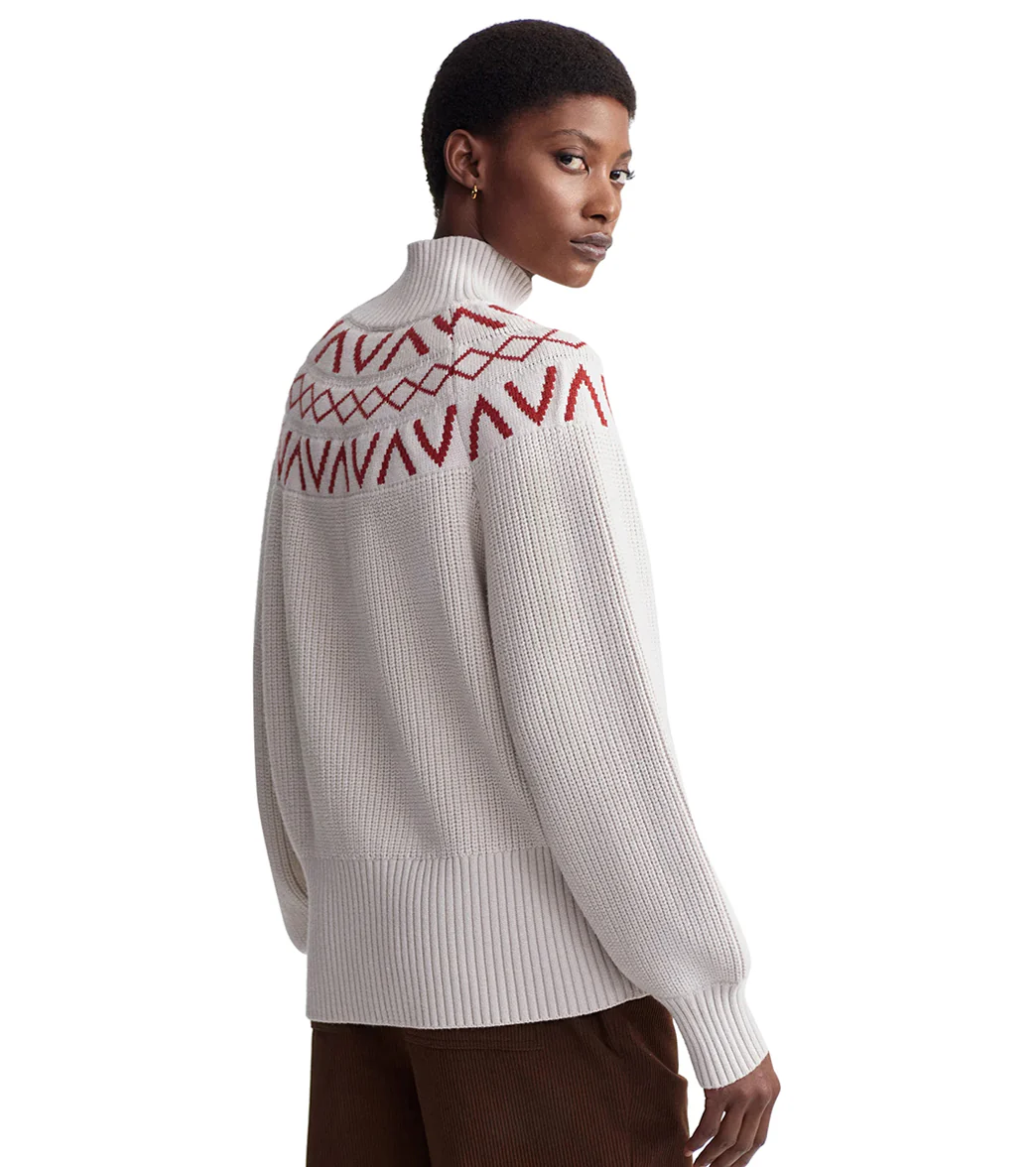 Varley Marcie Fairisle Yoke Knit - Image 4