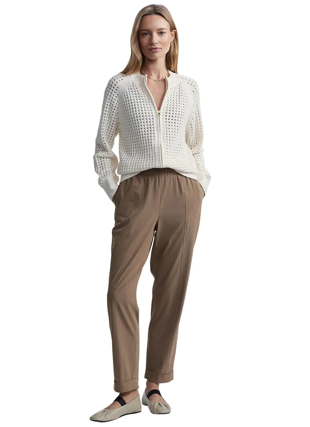 Varley Marta Boucle Knit Jacket - Image 4
