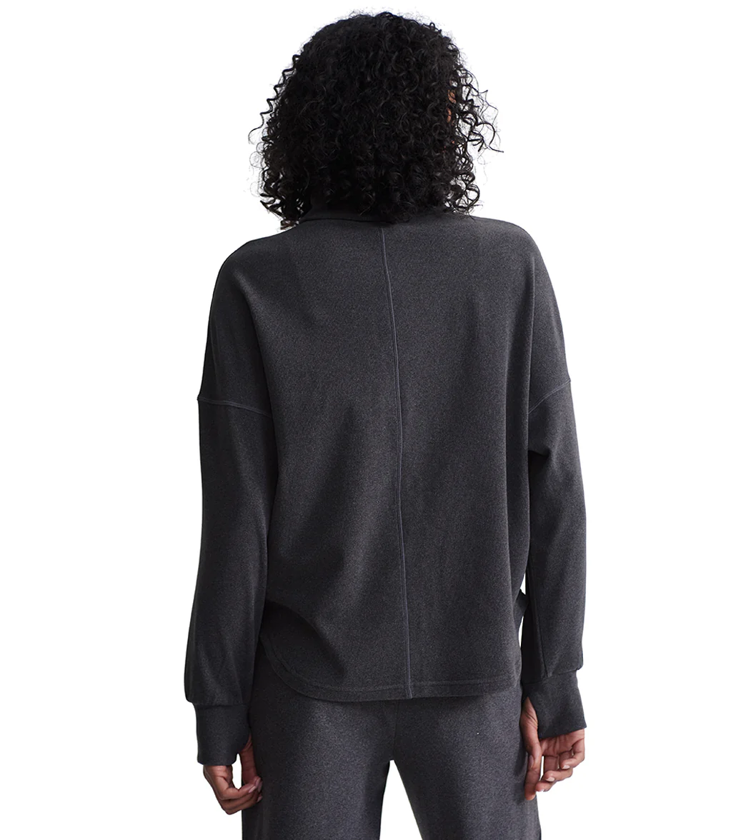Varley Rainer Roll Neck Brushed Rib Jumper - Image 10