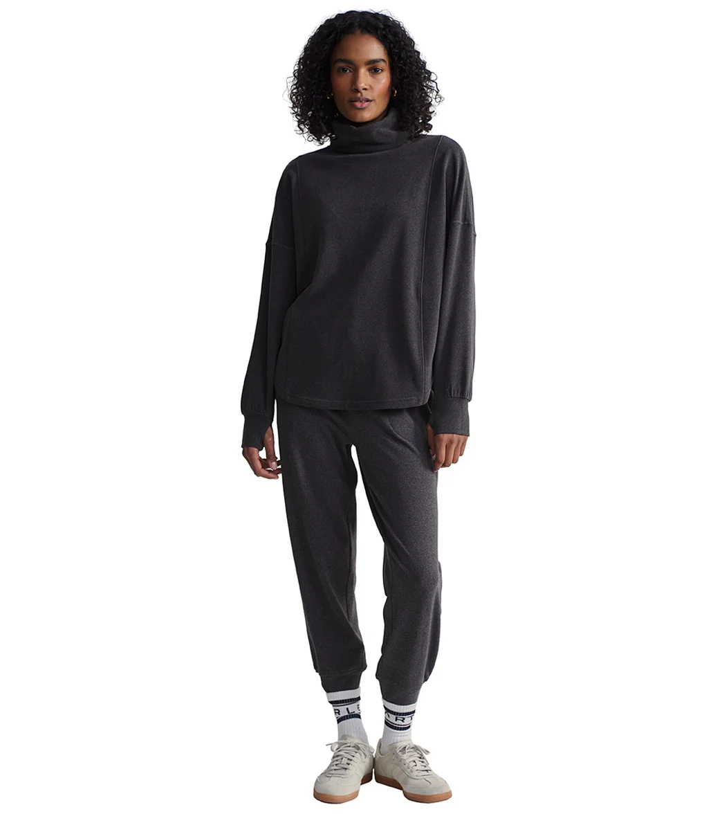 Varley Rainer Roll Neck Brushed Rib Jumper - Image 11
