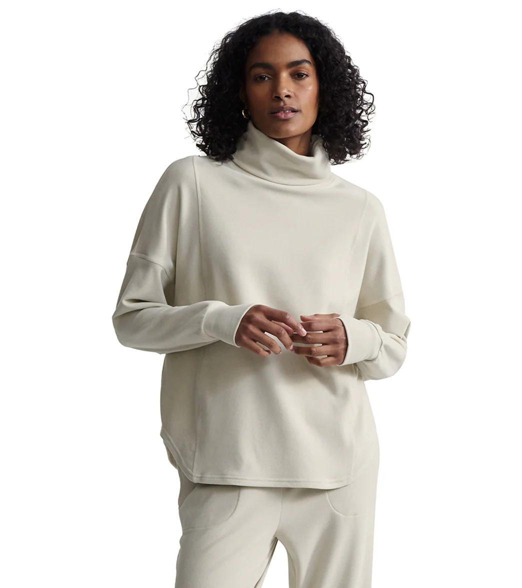 Varley Rainer Roll Neck Brushed Rib Jumper - Image 16