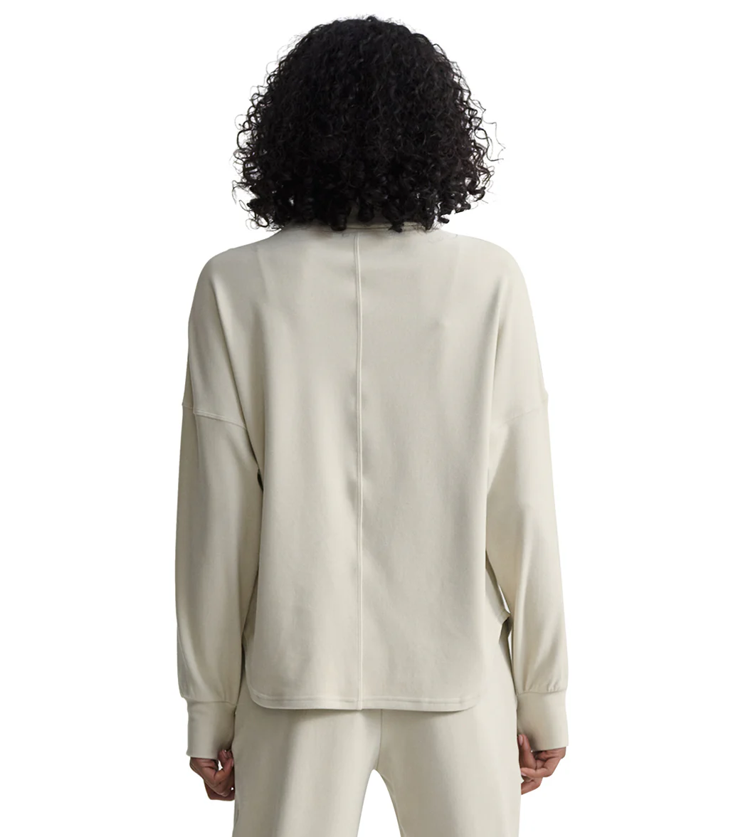 Varley Rainer Roll Neck Brushed Rib Jumper - Image 3