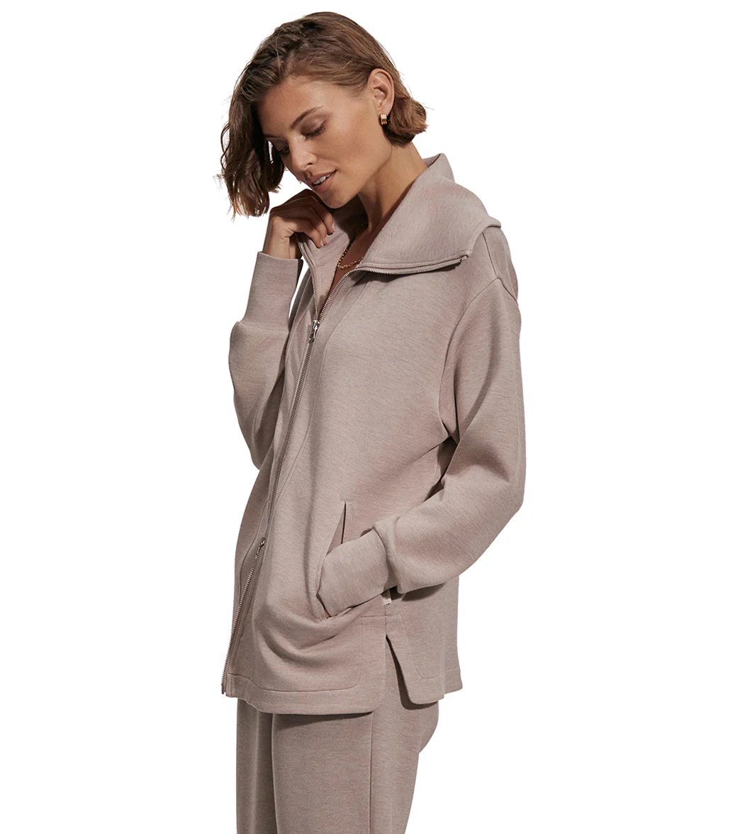 Varley Raleigh Zip Through Sweater - Image 17