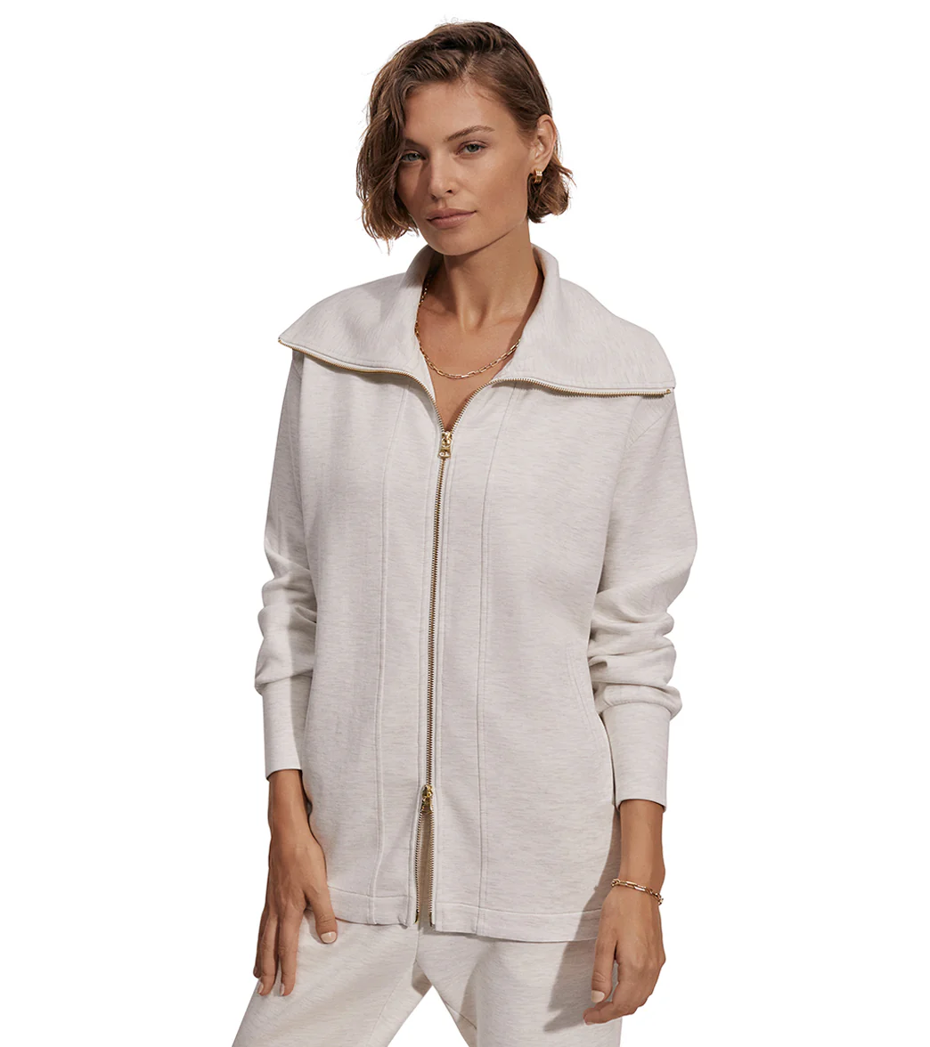 Varley Raleigh Zip Through Sweater - Image 9