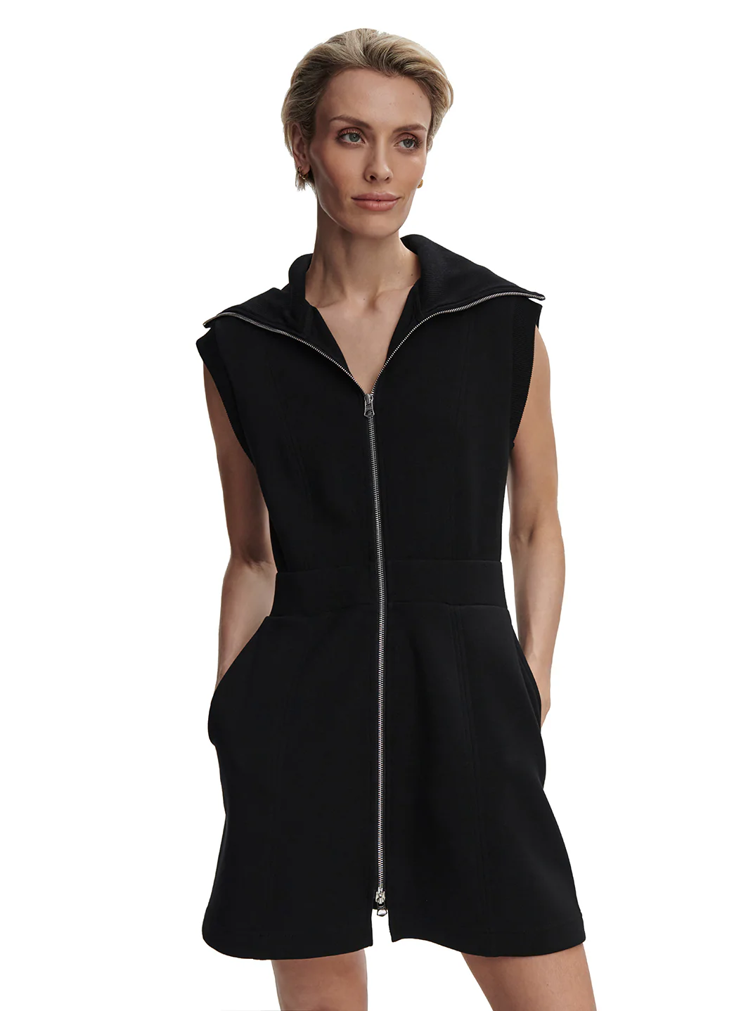 Varley Rebecca Zip-Through Dress - Image 9