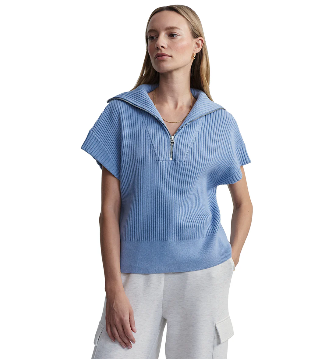 Varley Rory Half Zip Knit - Image 5