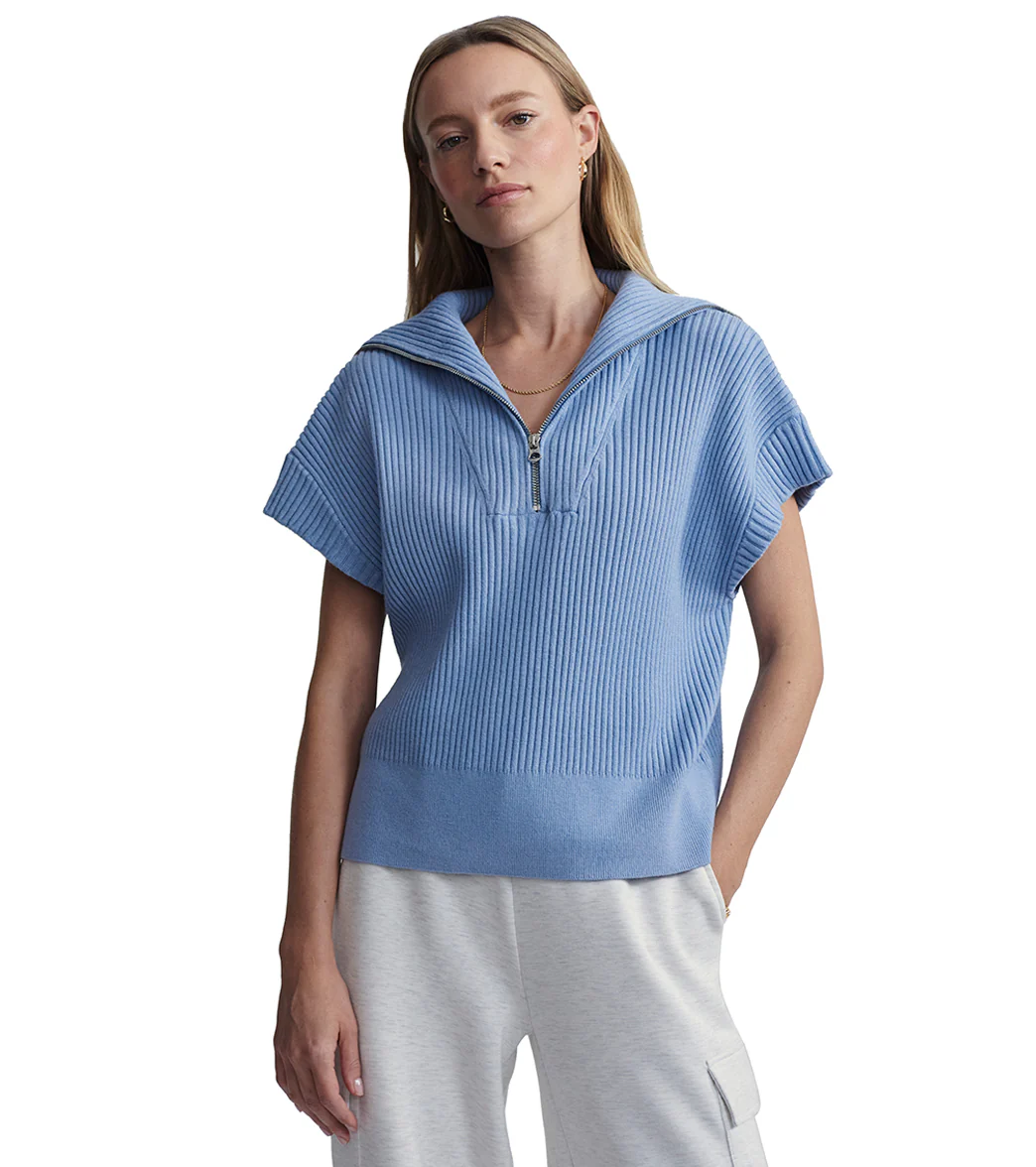 Varley Rory Half Zip Knit - Image 9