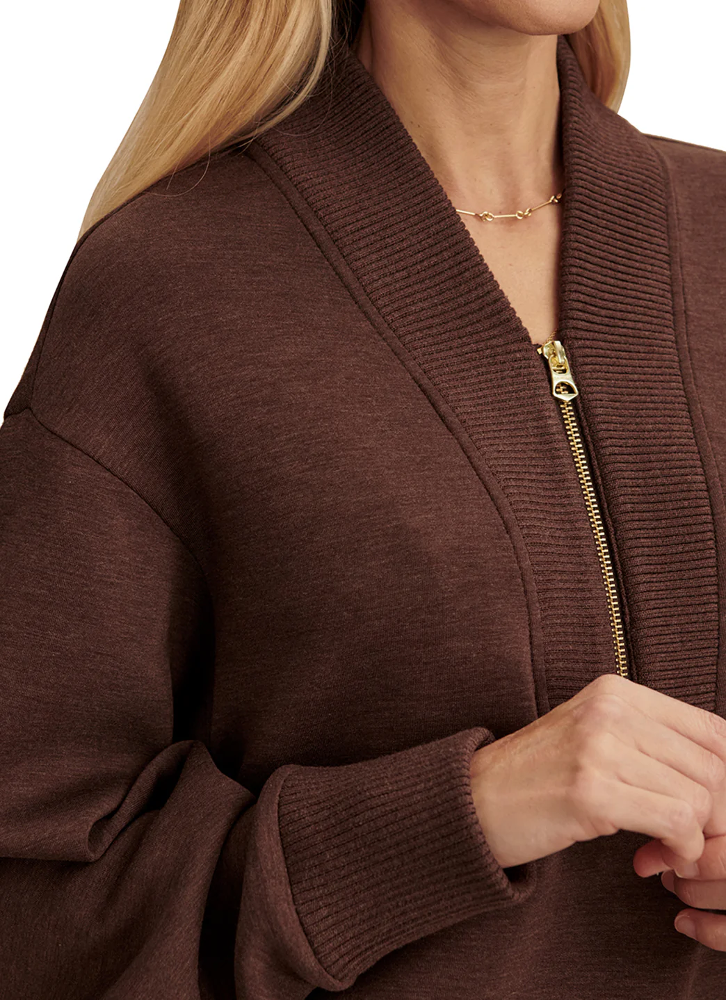 Varley Sally Half Zip Sweater - Image 6