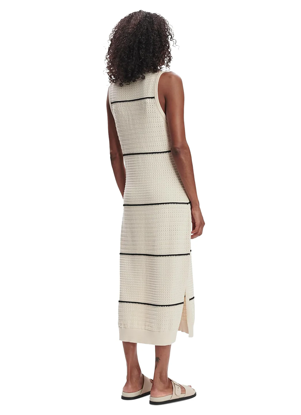 Varley Scott Scoop Neck Midi Dress - Image 4
