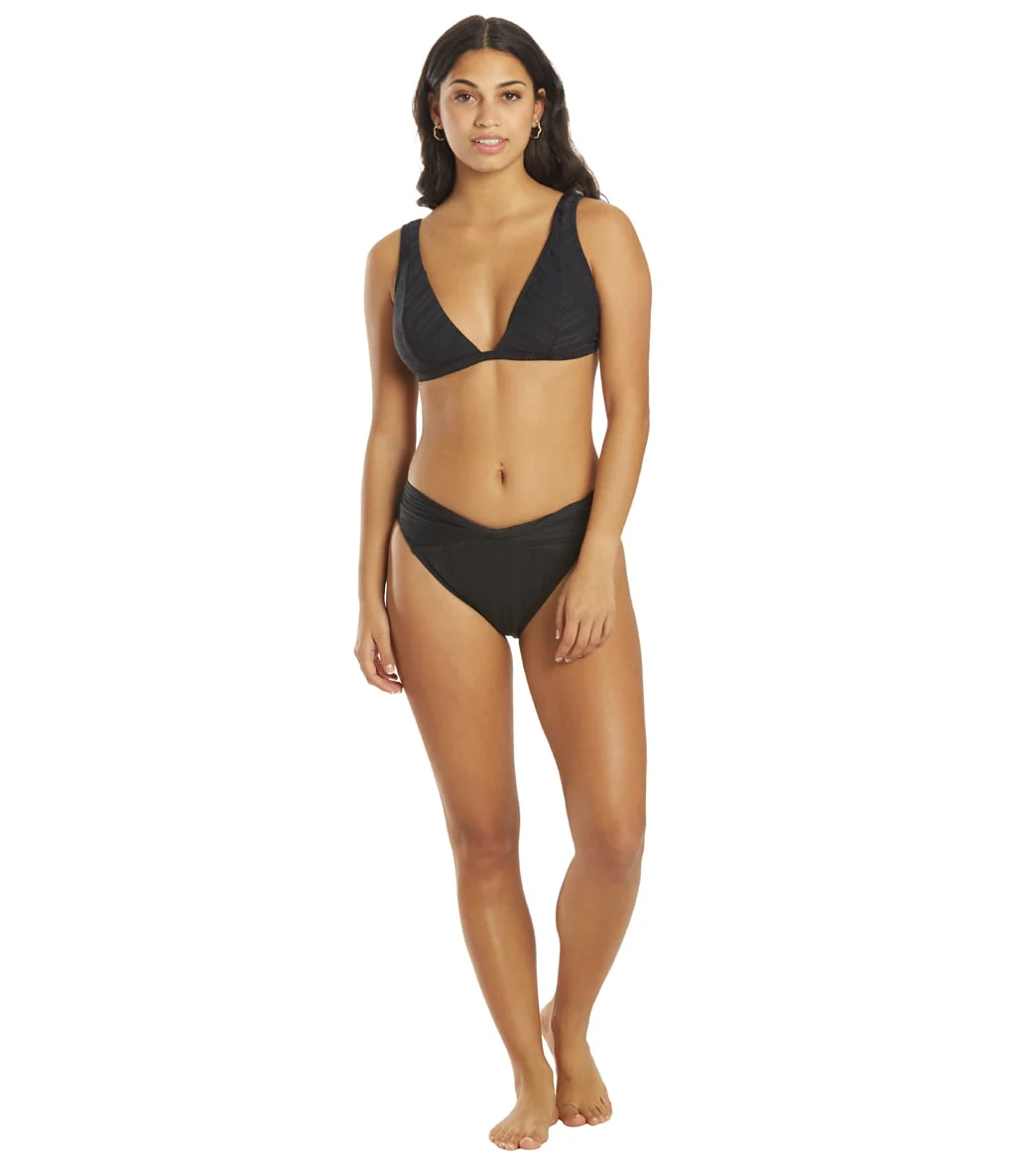 Vince Camuto Women's Ripple Effect Ribbed Triangle Bikini Top - Image 9