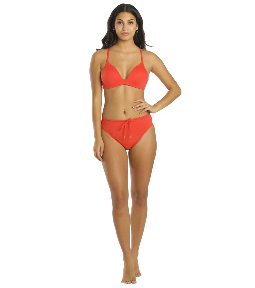 Vince Camuto Women's Serengeti Shades Drawstring High Waist Bikini Bottom - Image 11