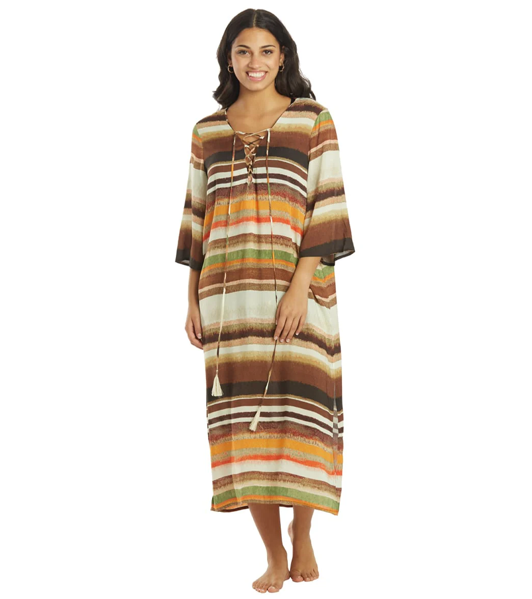 Vince Camuto Women's Seychelle Midi Caftan Cover Up - Image 5