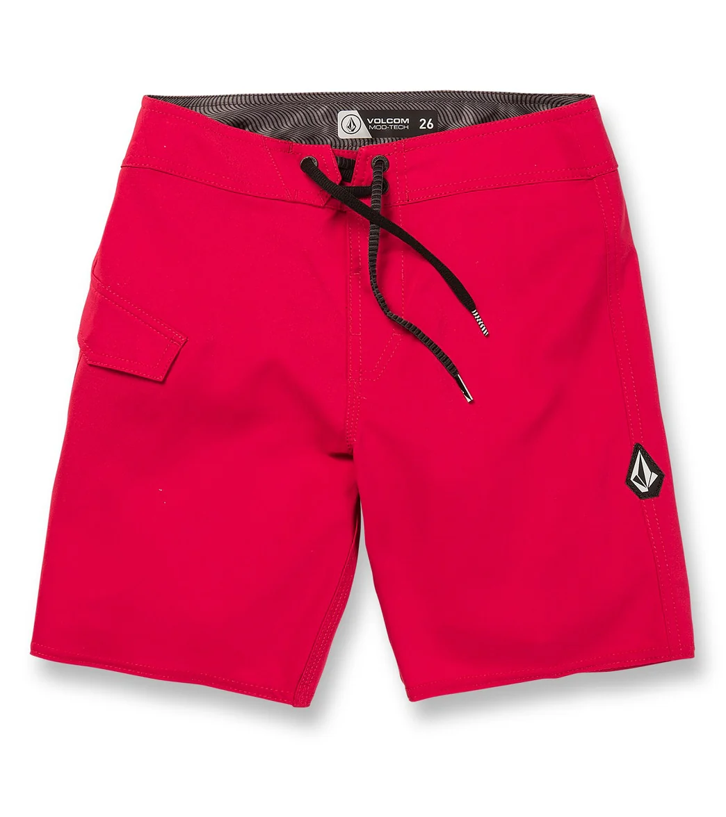 Volcom Boys' 16" Lido Solid Mod Board Shorts (Big Kid) - Image 6