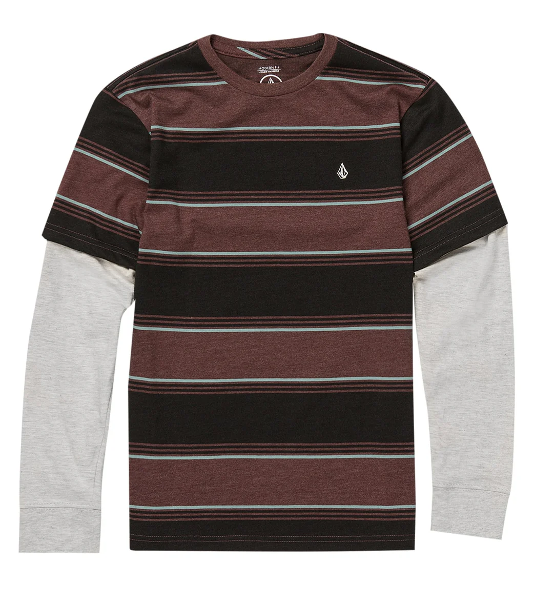 Volcom Boys' Bandstone Twofer Long Sleeve Tee (Big Kid) - Image 4