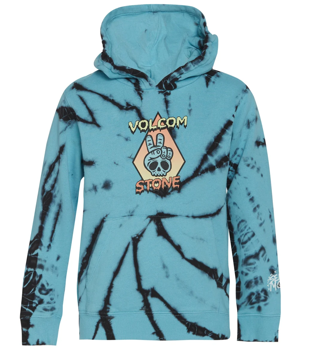 Volcom Boys' Caiden Dye Pullover Hoodie (Toddler, Little Kid) - Image 4