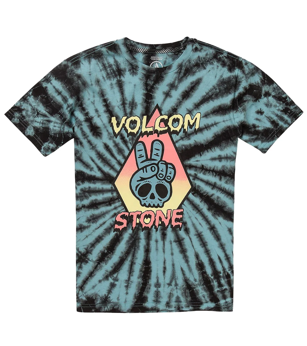 Volcom Boys' Caiden Dye Short Sleeve Tee (Big Kid) - Image 4