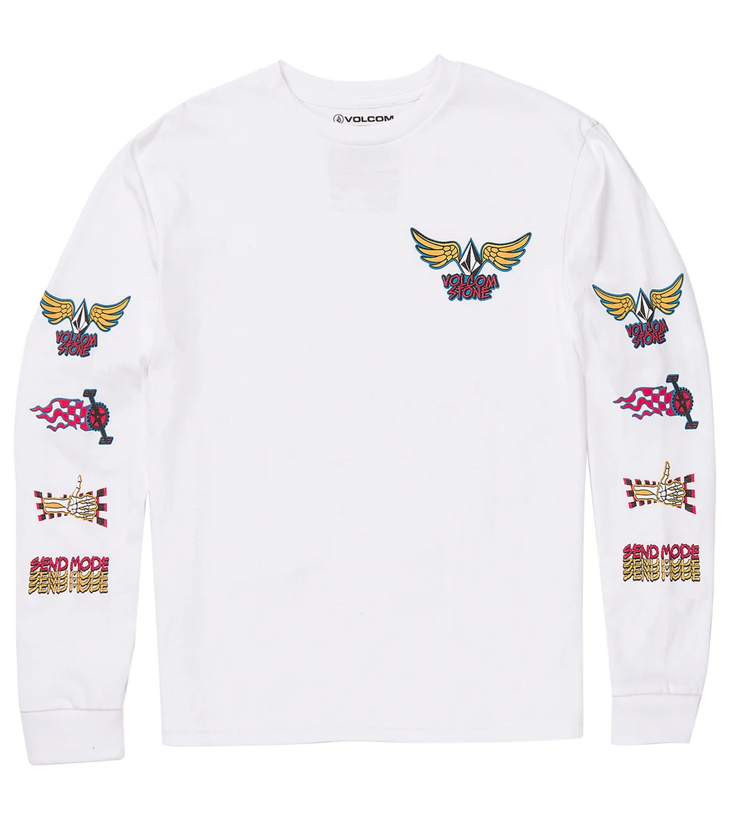 Volcom Boys' Caiden Long Sleeve Tee (Big Kid)