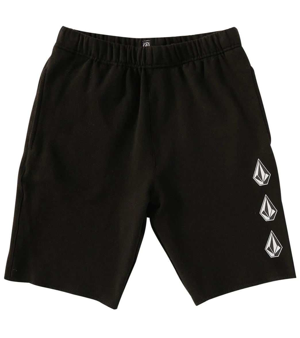 Volcom Boys' Iconic Stone Fleece Short - Image 11