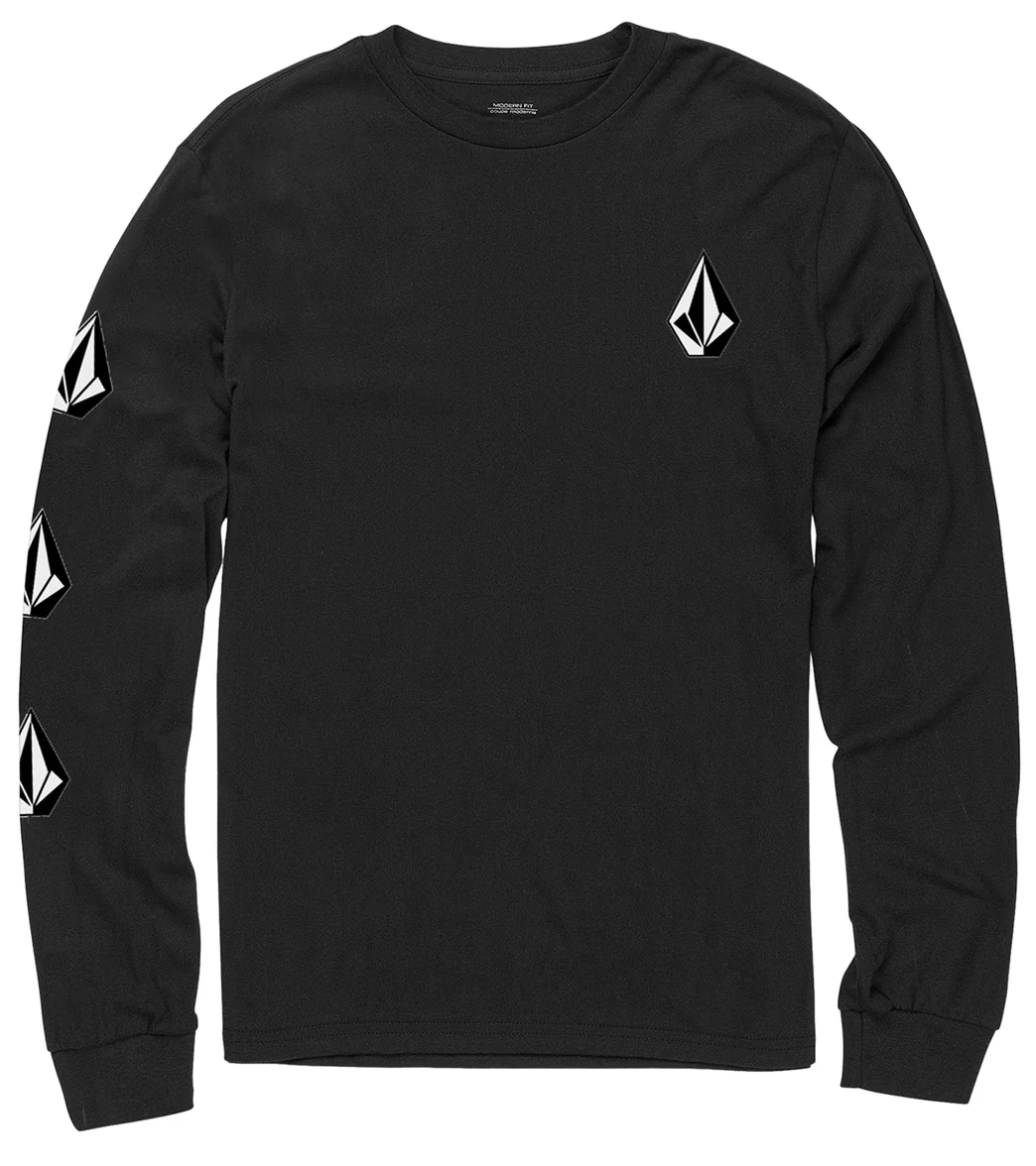 Volcom Boys' Iconic Stone Long Sleeve Tee (Big Kid) - Image 5