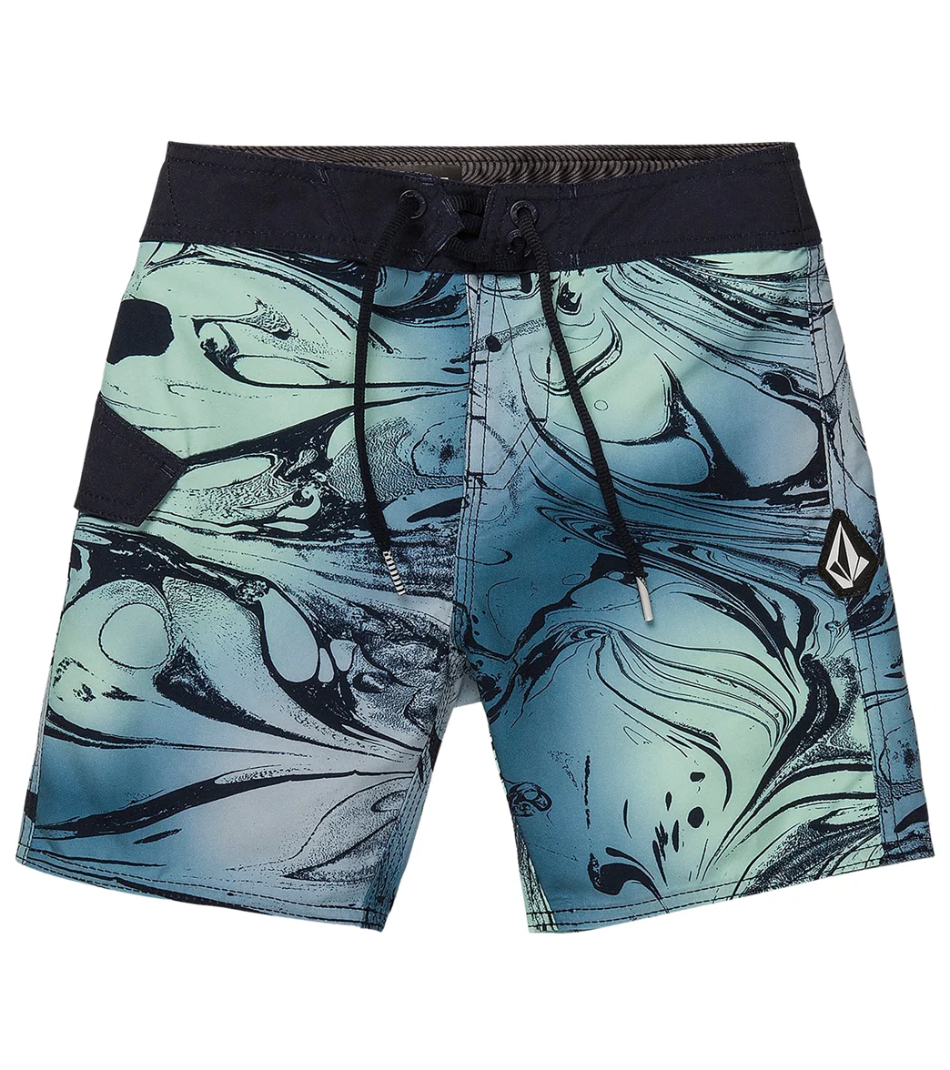 Volcom Boys' Mod Marble Stripe Board Shorts (Toddler, Little Kid) - Image 4