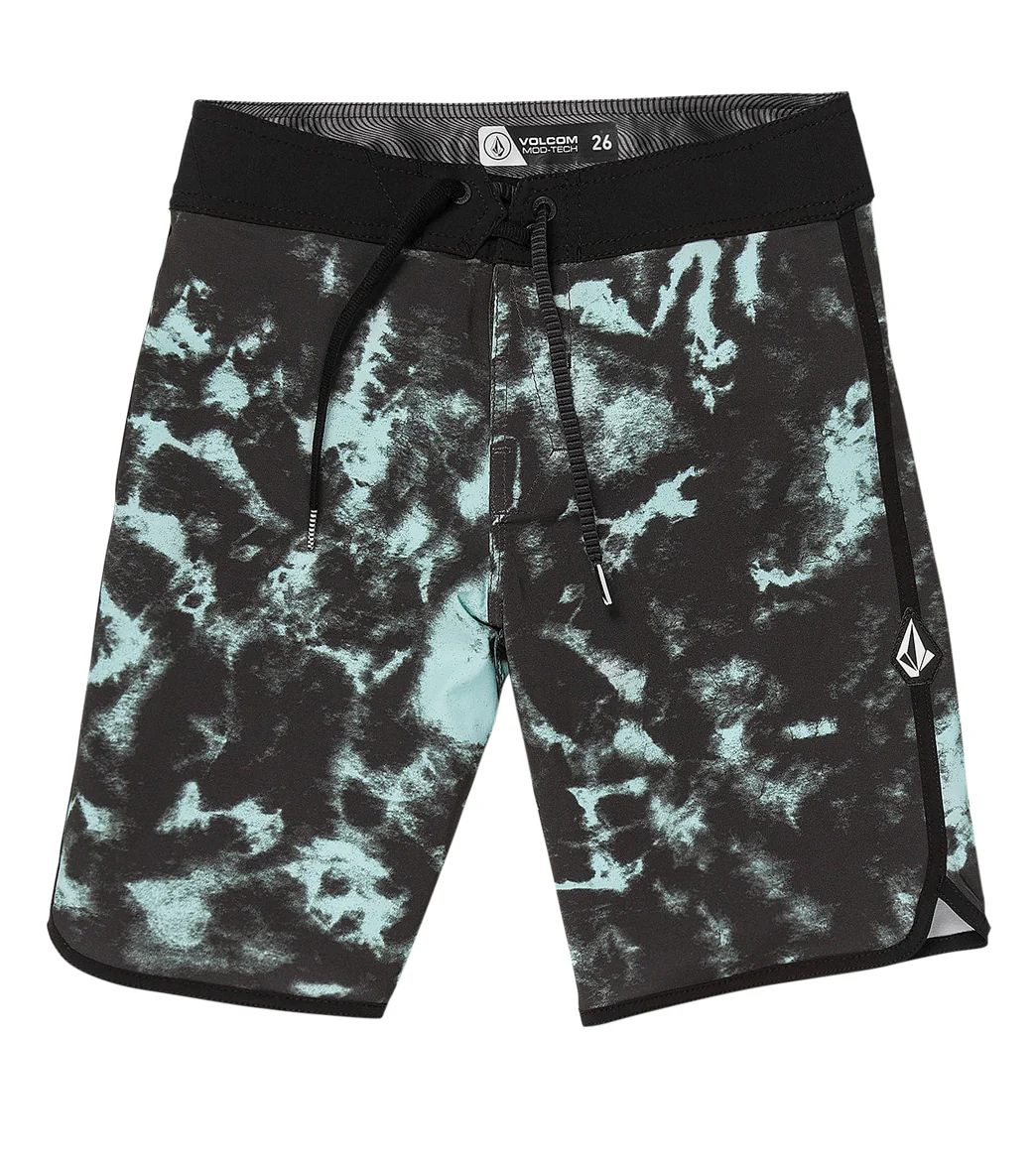Volcom Boys' Mod Psych Scallop Board Shorts (Big Kid)