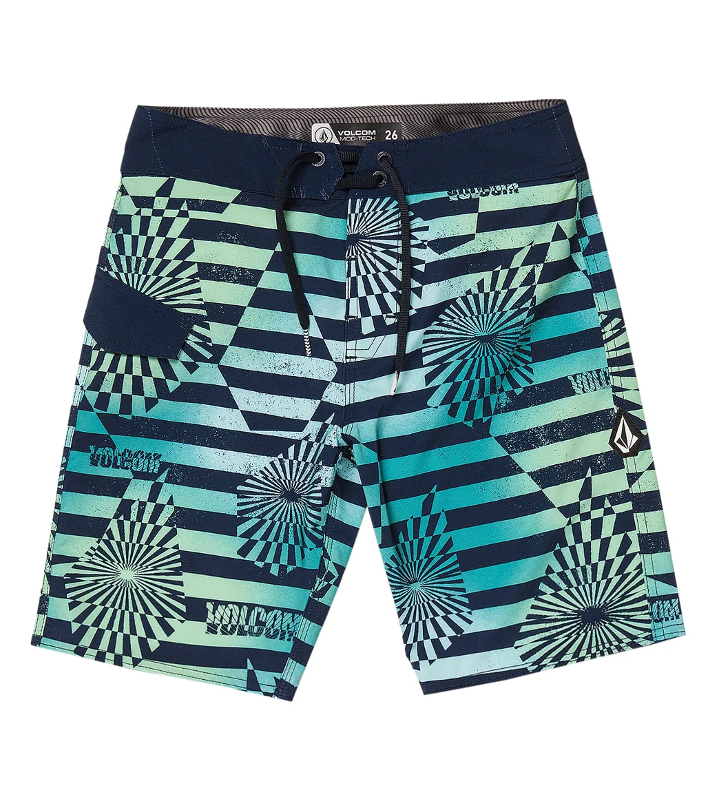 Volcom Boys' Mod Stone Stripe Board Shorts (Big Kid) - Image 12