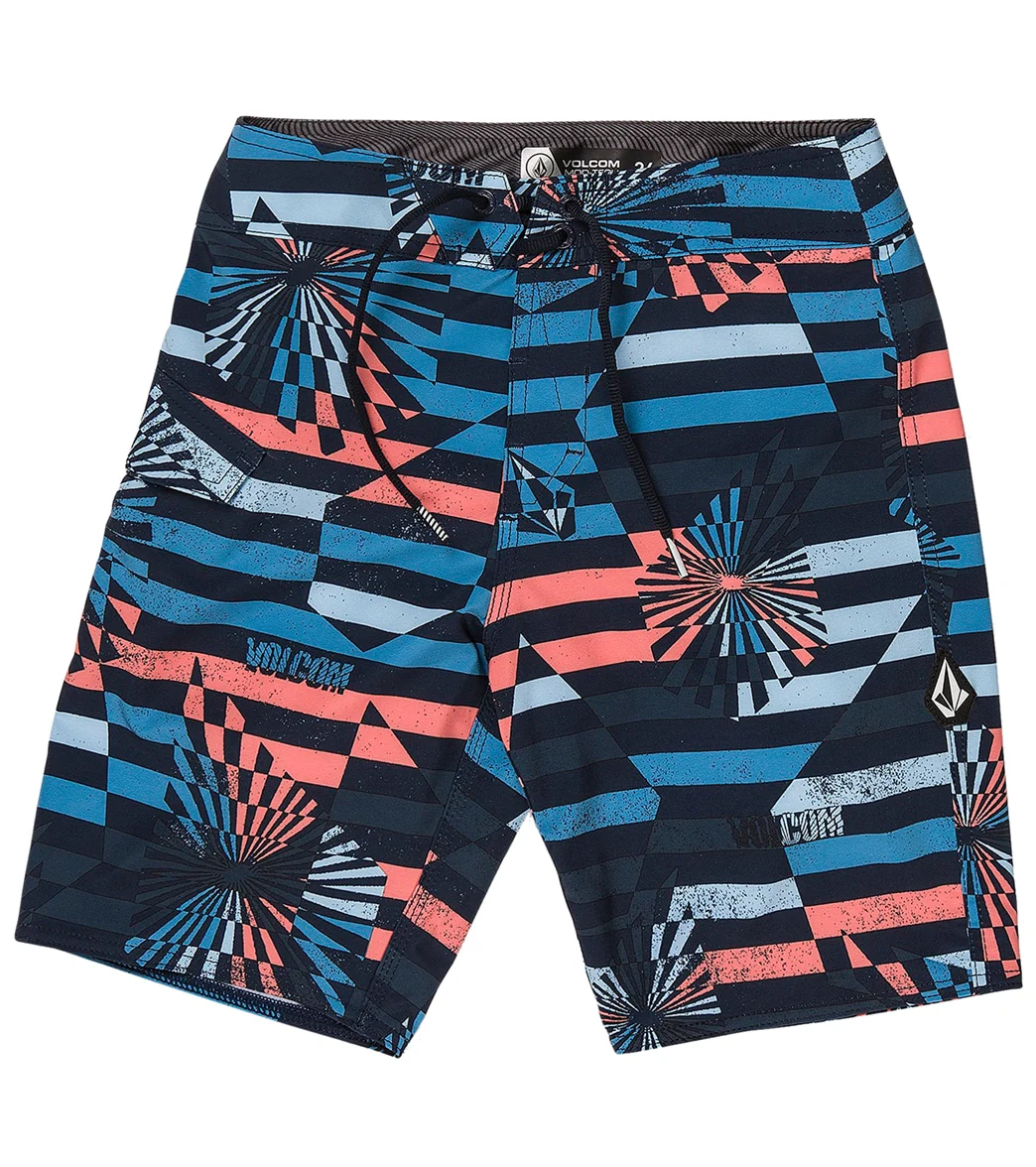 Volcom Boys' Mod Stone Stripe Board Shorts (Big Kid) - Image 13