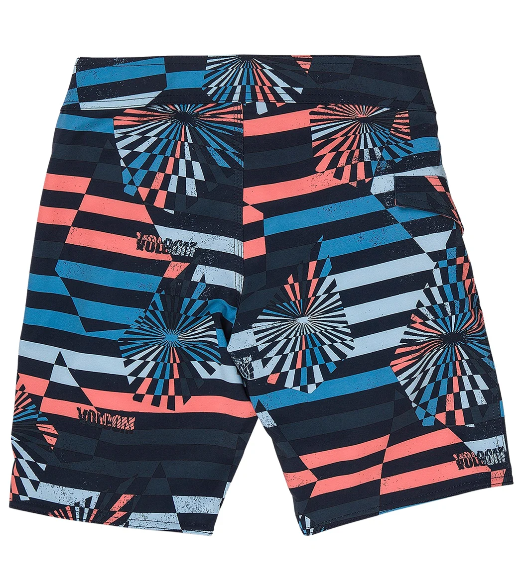 Volcom Boys' Mod Stone Stripe Board Shorts (Big Kid) - Image 14