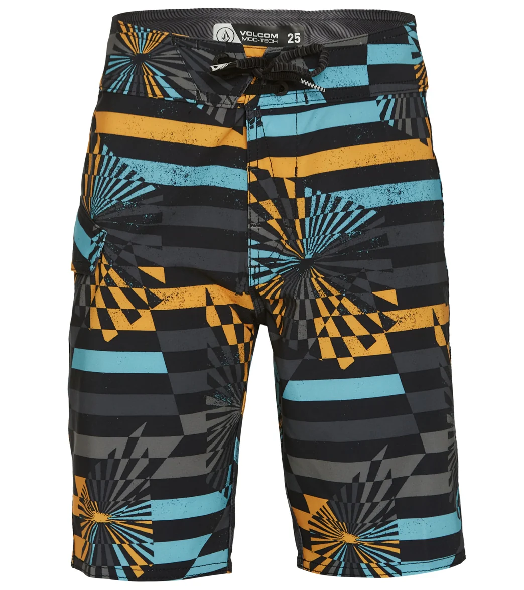 Volcom Boys' Mod Stone Stripe Board Shorts (Big Kid) - Image 17