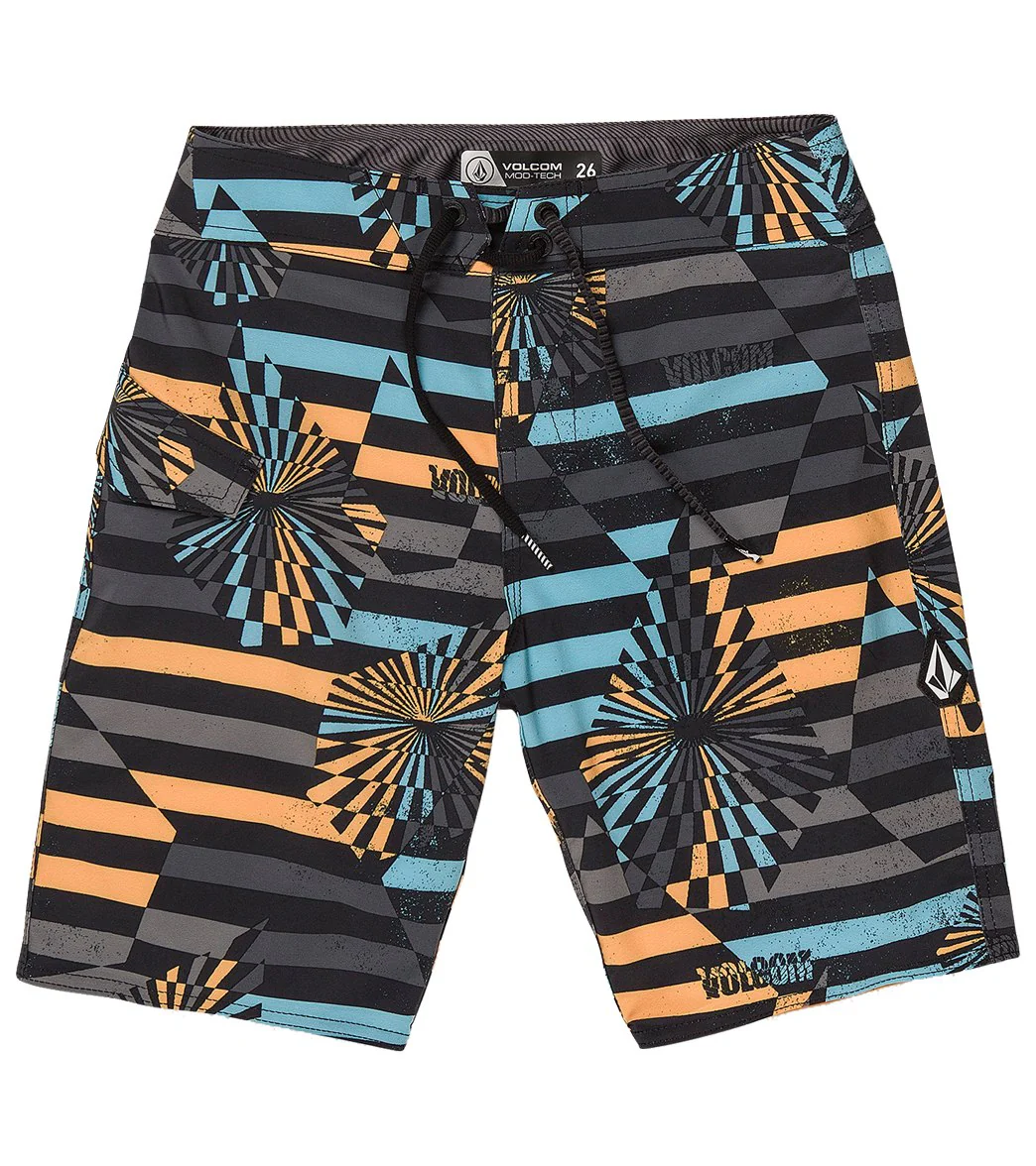 Volcom Boys' Mod Stone Stripe Boardshorts (Toddler, Little Kid) - Image 6