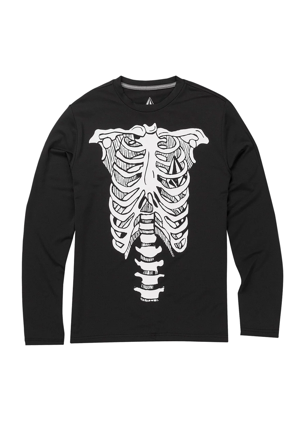Volcom Boys' Skeleton Long Sleeve Rash Guard (Big Kid)