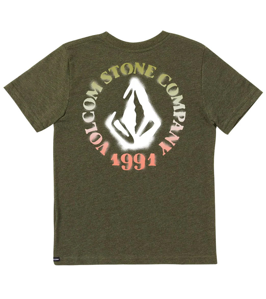 Volcom Boys' Spray Circle Short Sleeve T-Shirt - Image 2
