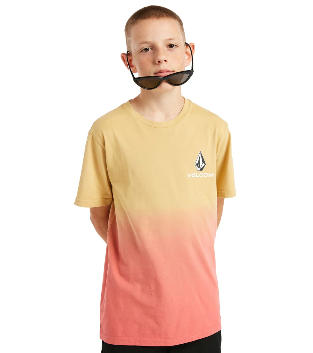 Volcom Boys' Stone Dip Short Sleeve Tee (Big Kid) - Image 3