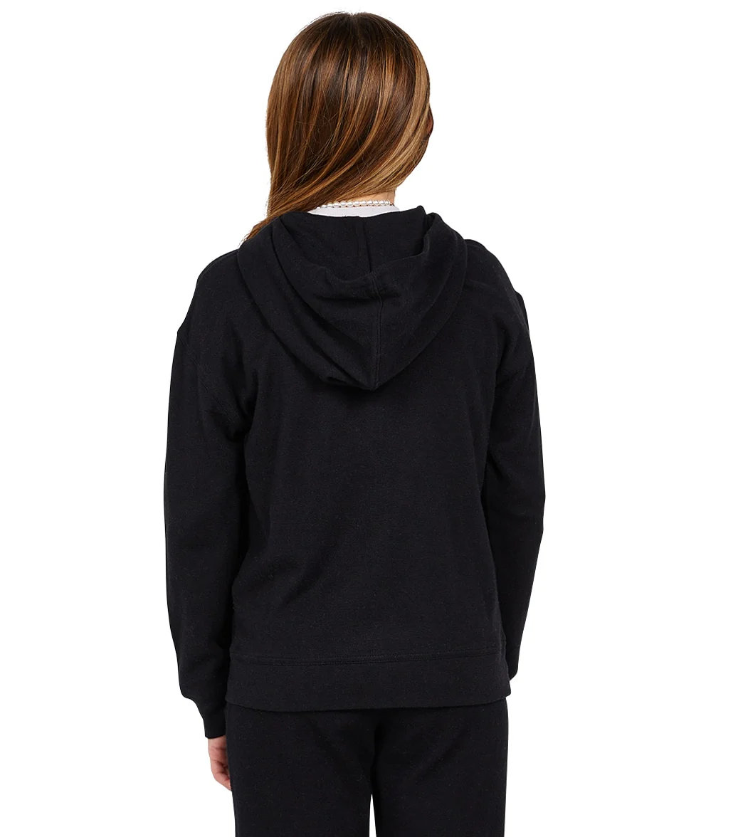 Volcom Girls' Lil Zip Fleece Hoodie (Big Kid) - Image 20