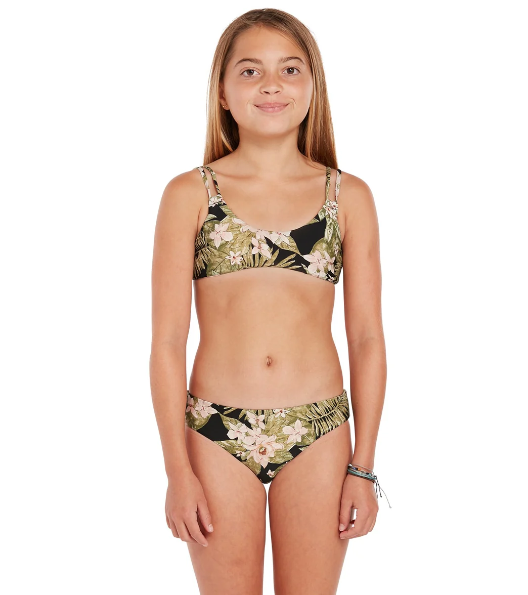 Volcom Girls' Midnight Tropic Two Piece Bikini Set (Big Kid) - Image 7