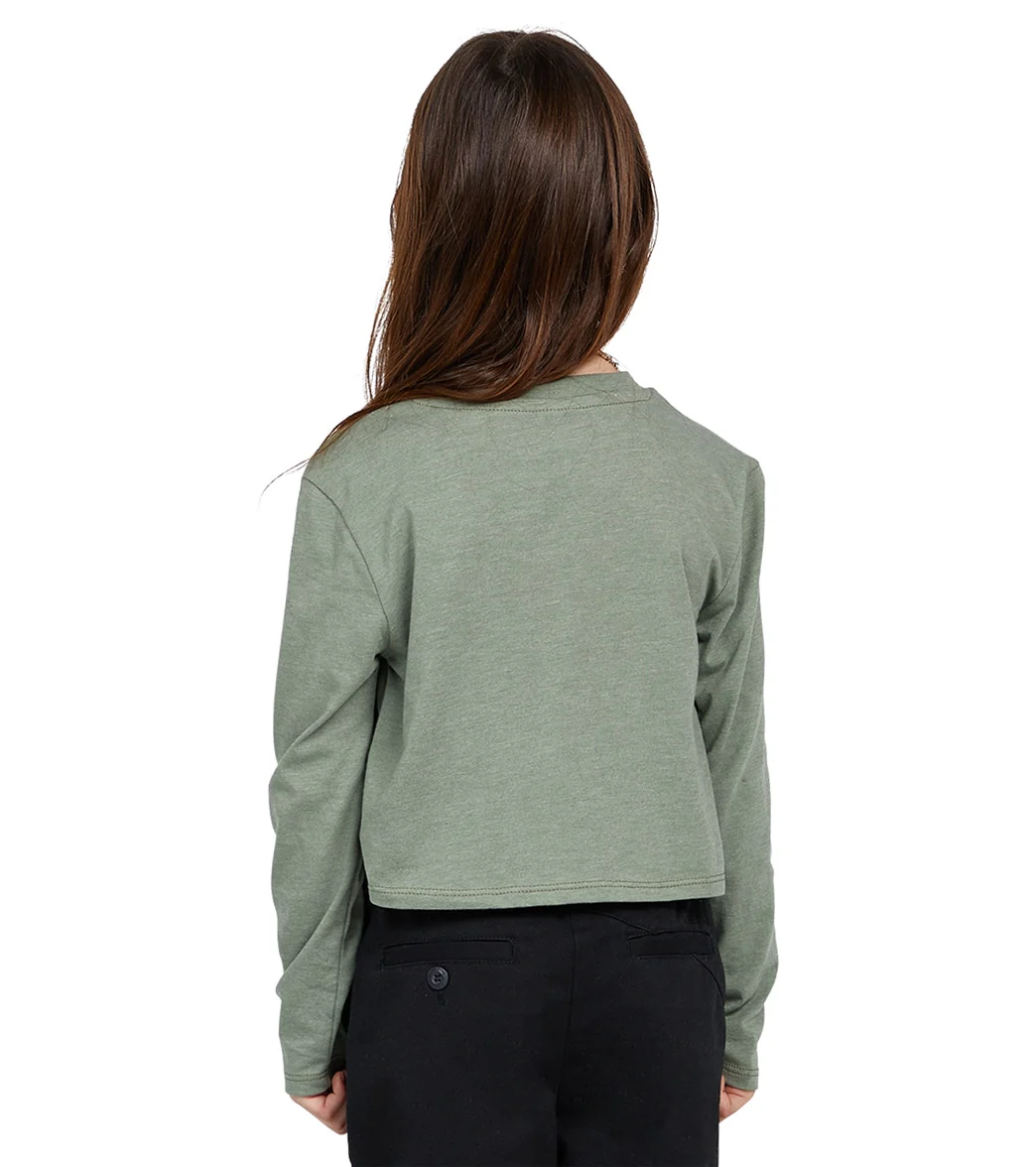 Volcom Girls' Pocket Dial Long Sleeve Tee (Big Kid) - Image 2