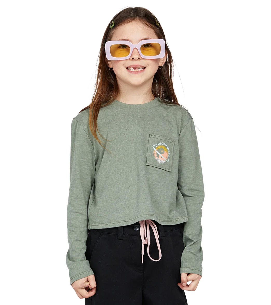 Volcom Girls' Pocket Dial Long Sleeve Tee (Big Kid) - Image 4