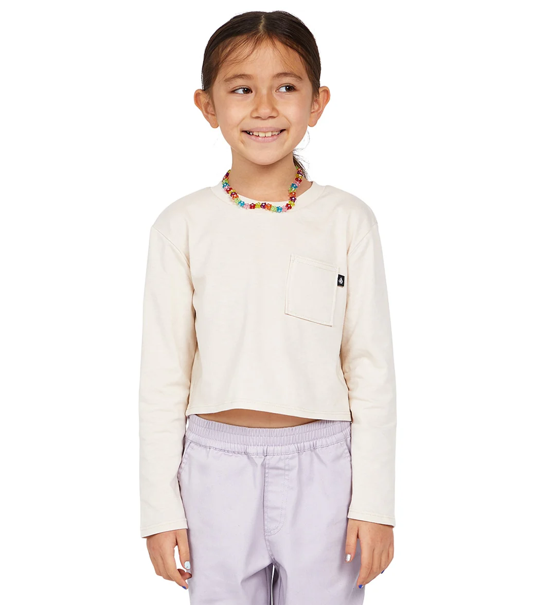 Volcom Girls' Pocket Dial Long Sleeve Tee (Big Kid) - Image 5