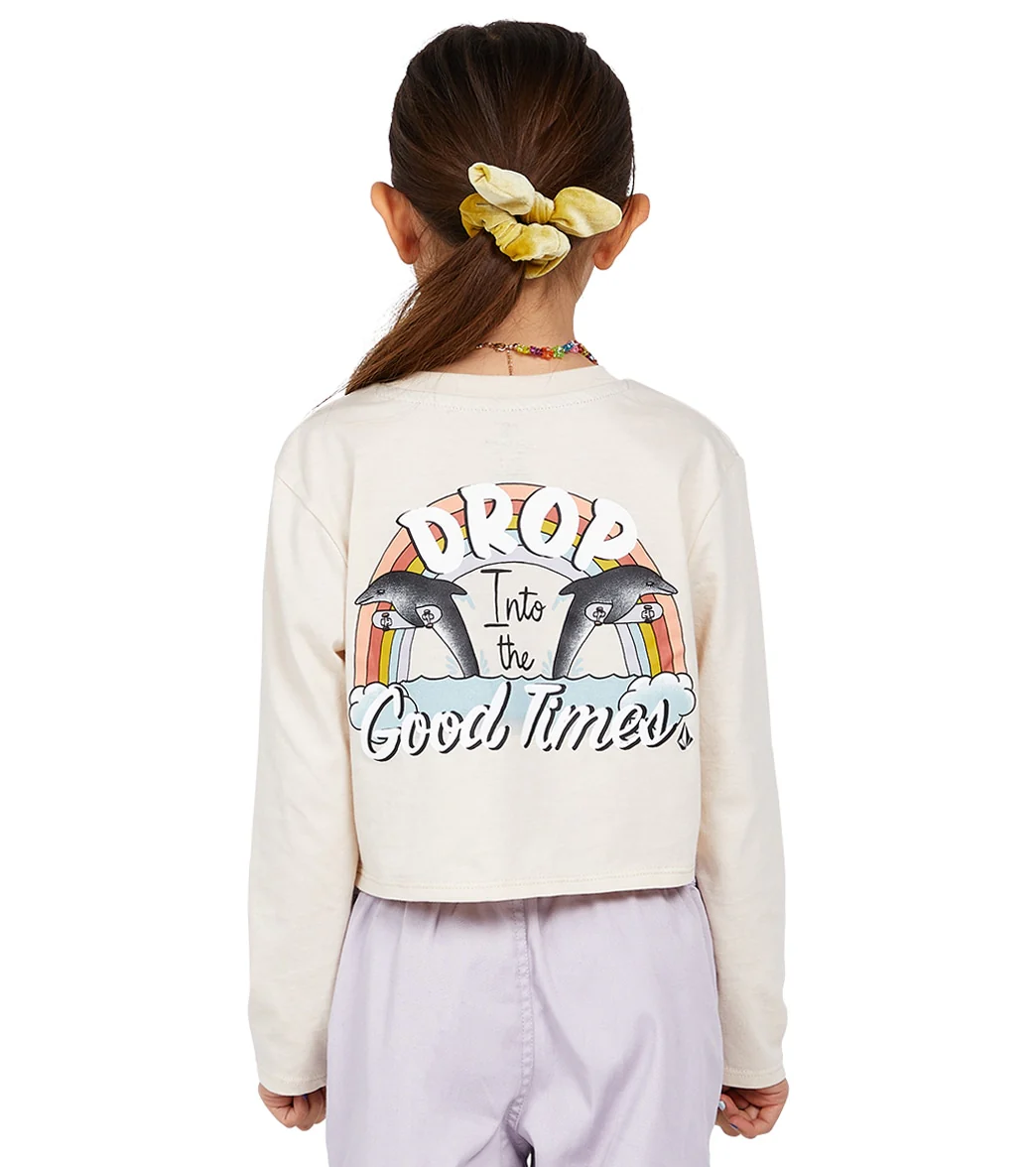 Volcom Girls' Pocket Dial Long Sleeve Tee (Big Kid) - Image 6