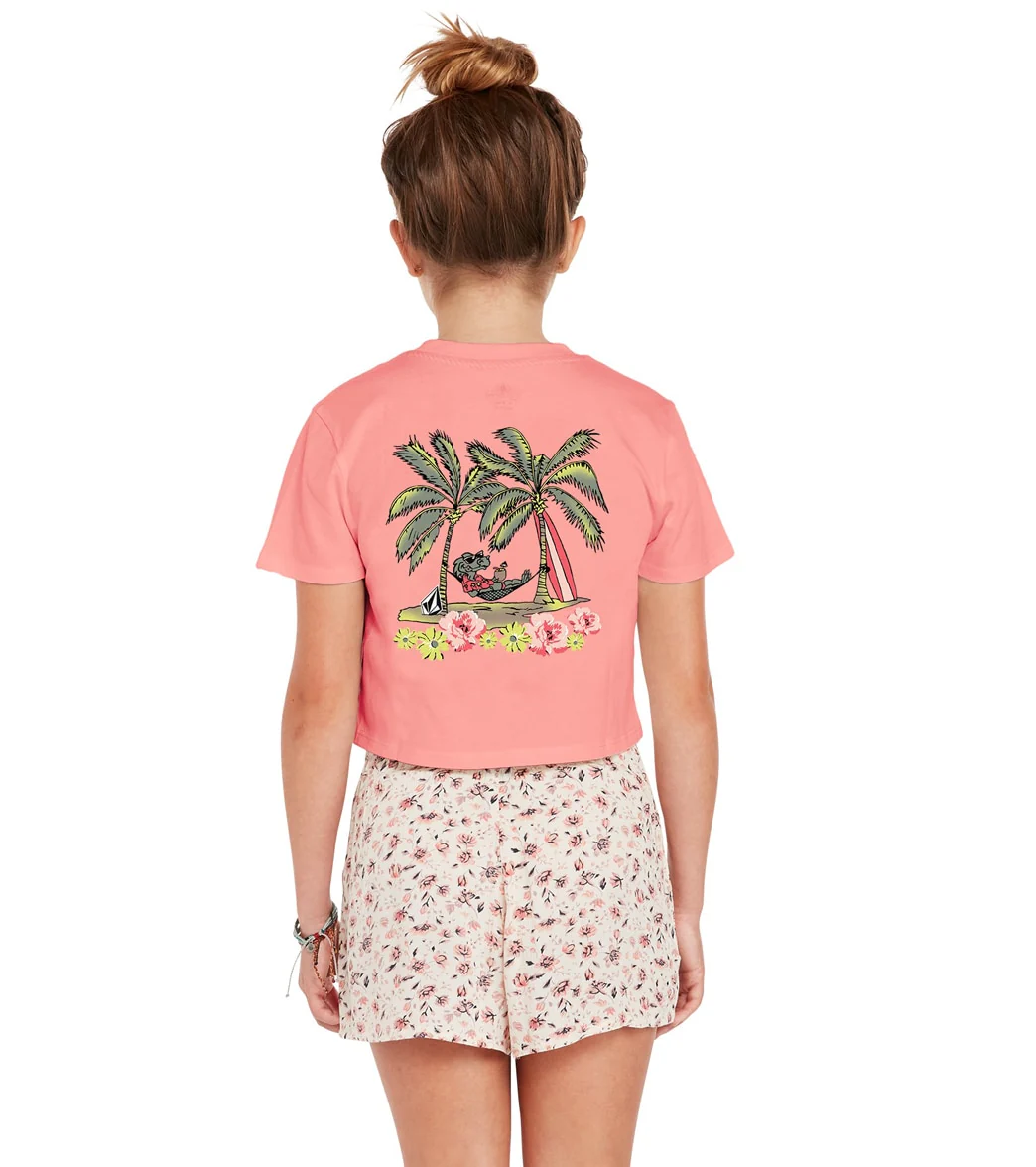 Volcom Girls' Pocket Dial Tee (Little Kid, Big Kid) - Image 2