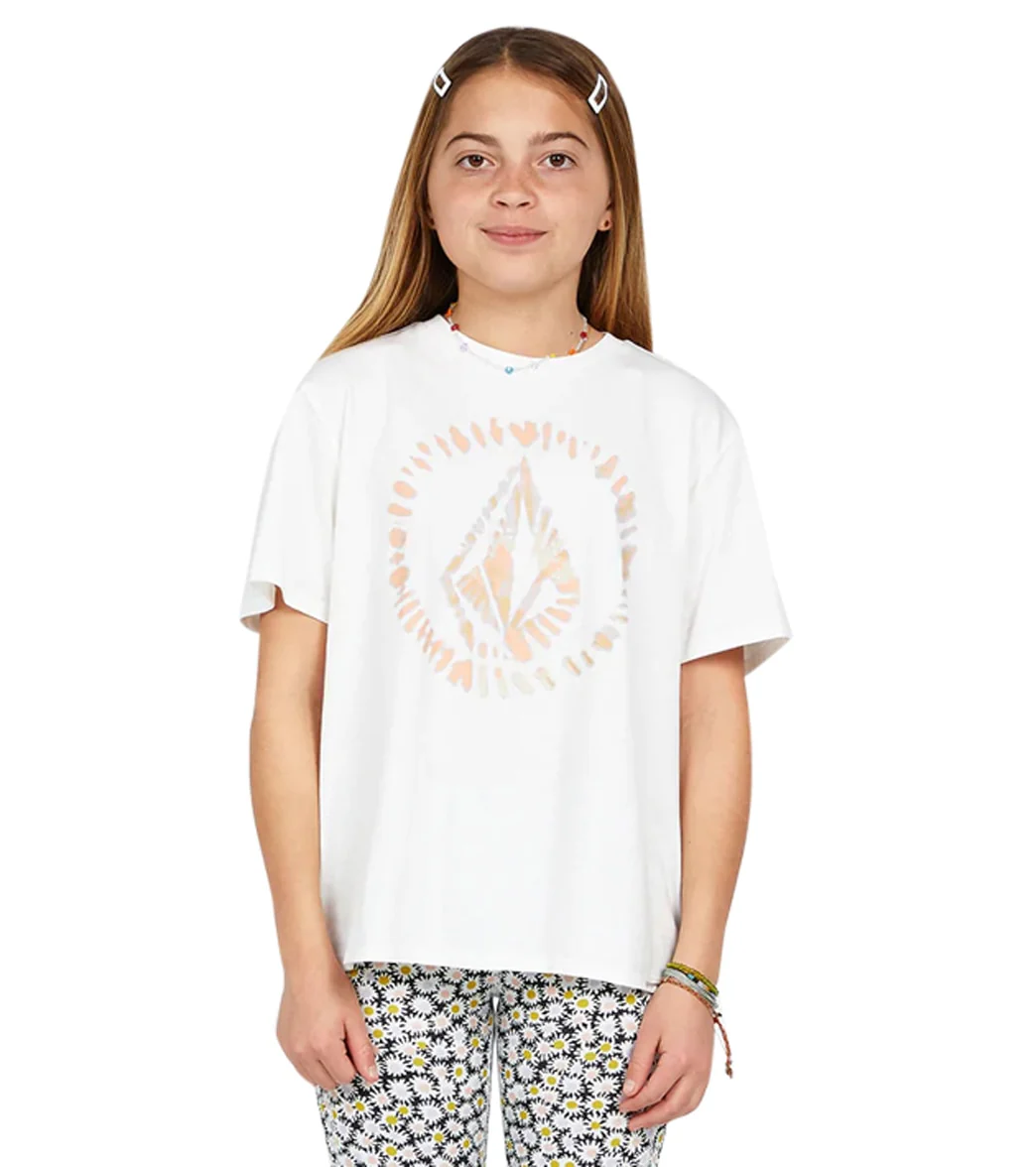 Volcom Girls' Truly Stoked BF Short Sleeve Tee (Big Kid) - Image 6