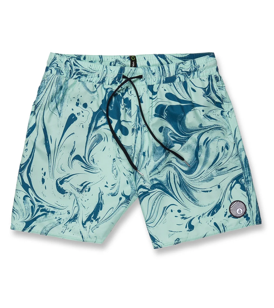 Volcom Men's 17" Center Print Swim Trunks - Image 6
