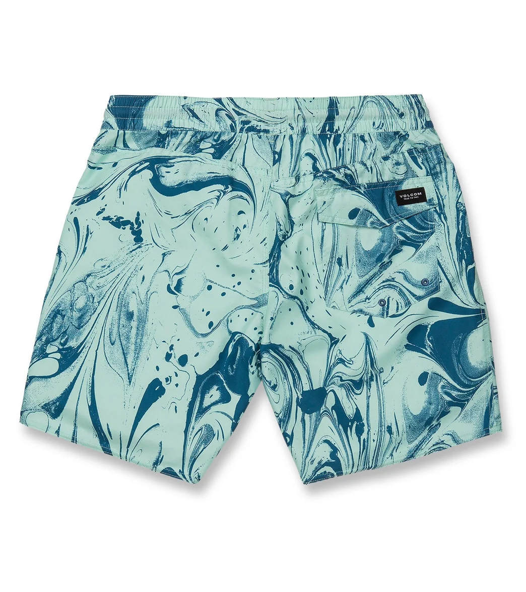 Volcom Men's 17" Center Print Swim Trunks - Image 7