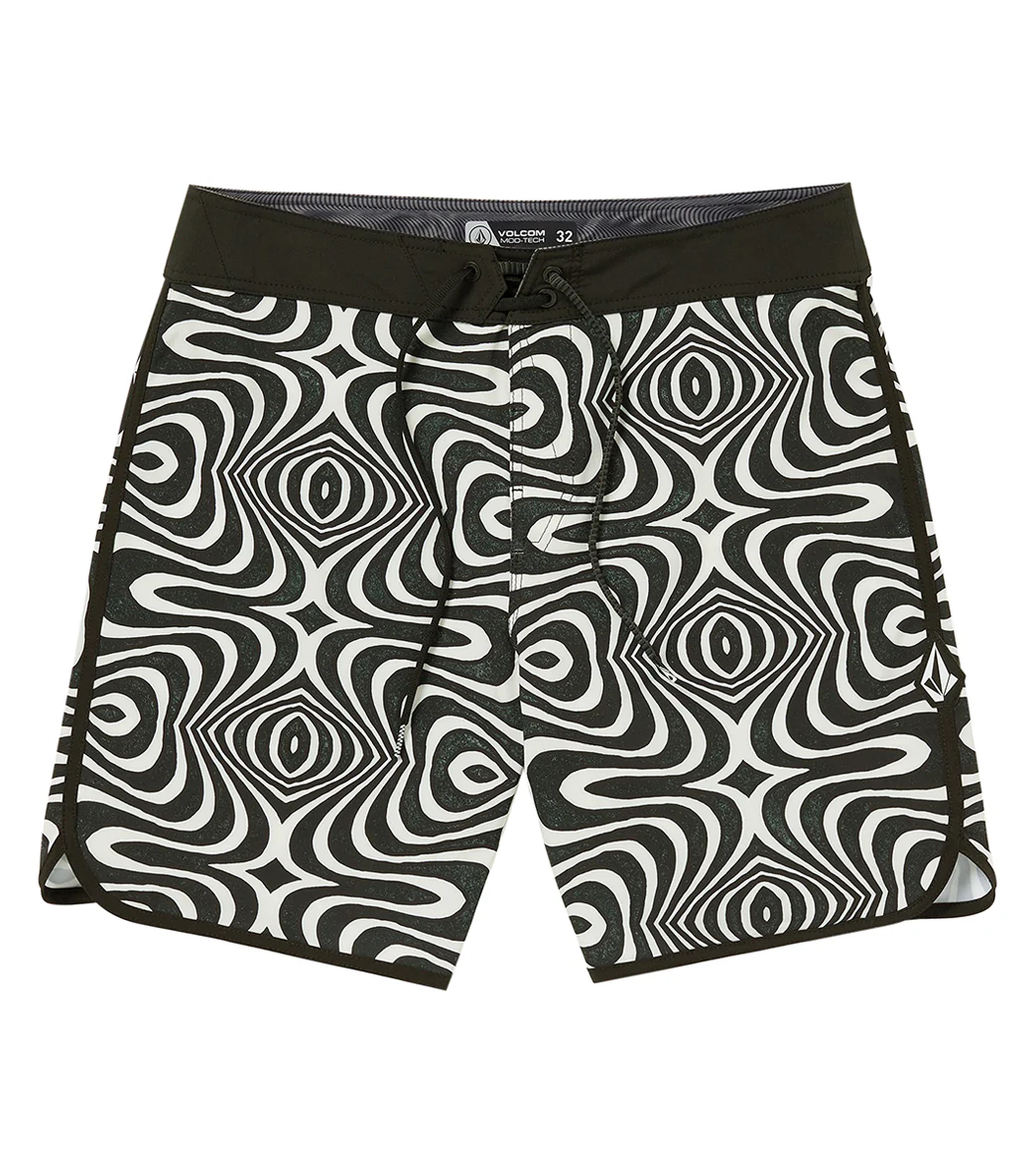 Volcom Men's 19" Lido Print Scallop Mod Board Shorts - Image 3